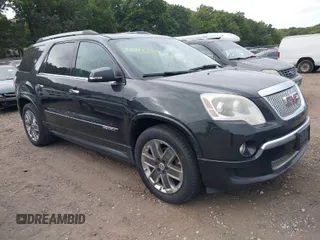 2011 GMC Acadia Denali with VIN 1GKKVTED9BJ412734, listed as a IAAI auction lot 40411945 with 999,999 mi miles. Bid and sale history available at carsss.com. Image 1.