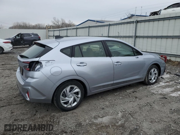 2024 Subaru Impreza with VIN JF1GUABC2R8357961, listed as a Copart auction lot 47258315 with 11,316 mi miles and Salvage Title. Bid and sale history available at carsss.com. Image 3.