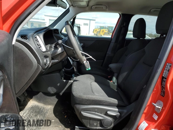 2018 Jeep Renegade Sport with VIN ZACCJAAB4JPG69884, listed as a Copart auction lot 47015425 with 127,862 mi miles and Salvage Title. Bid and sale history available at DreamBid. Image 7.
