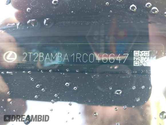 2024 Lexus RX 350 z VIN 2T2BAMBA1RC046647, wystawiony jako IAAI lot #42043636 z przebiegiem 2 595 mil mil oraz . Historia ofert i sprzedaży dostępna na DreamBid. Obrazek 9.