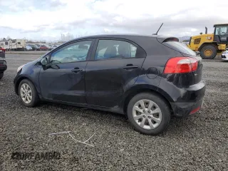 2015 Kia Rio LX with VIN KNADM5A30F6509794, listed as a Copart auction lot 46906075 with 80,546 mi miles and Clean Title. Bid and sale history available at carsss.com. Image 2.