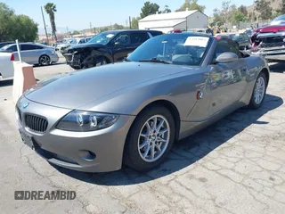 2004 BMW Z4 2.5i with VIN 4USBT33454LR66908, listed as a IAAI auction lot 42013003 with 71,368 mi miles and . Bid and sale history available at DreamBid. Image 2.