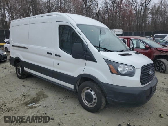 2019 Ford Transit z VIN 1FTYR2CM7KKB04463, wystawiony jako Copart lot #48889585 z przebiegiem 88 264 mil mil oraz Szkoda całkowita • Salvage title. Historia ofert i sprzedaży dostępna na DreamBid. Obrazek 4.