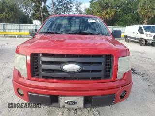2009 Ford F-150 STX with VIN 1FTRX12W99FA50996, listed as a Copart auction lot 42463195 with 200,788 mi miles and Salvage Title. Bid and sale history available at carsss.com. Image 5.