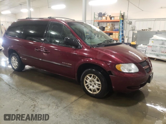 2001 Dodge Caravan Sport with VIN 2B4GP44321R394918, listed as a Copart auction lot 54385635 with 222,858 mi miles and Clean Title. Bid and sale history available at carsss.com. Image 4.