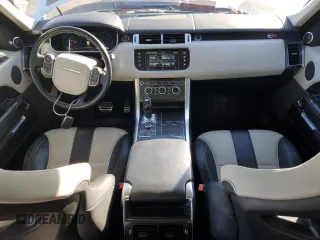 2016 Land Rover Range Rover Sport SVR with VIN SALWZ2EF2GA557465, listed as a Copart auction lot 78547734 with 45,756 mi miles and Salvage title. Bid and sale history available at DreamBid. Image 8.