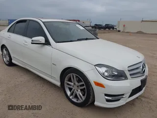 2012 Mercedes-Benz C 250 Sport with VIN WDDGF4HB8CR201306, listed as a IAAI auction lot 42266166 with 138,096 mi miles and . Bid and sale history available at DreamBid. Image 1.