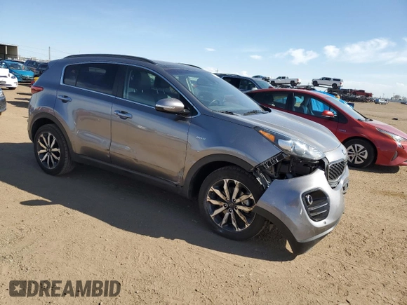 2019 Kia Sportage EX z VIN KNDPNCAC3K7547199, wystawiony jako Copart lot #53388485 z przebiegiem 74 727 mil mil oraz Szkoda całkowita • Salvage title. Historia ofert i sprzedaży dostępna na DreamBid. Obrazek 4.
