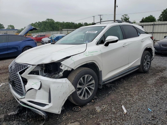 2020 Lexus RX 350 with VIN 2T2HZMDA8LC216641, listed as a Copart auction lot 56556085 with 87,646 mi miles and Salvage title. Bid and sale history available at DreamBid. Image 1.