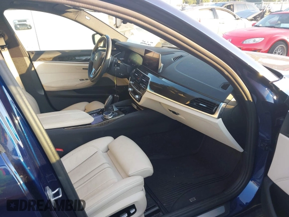 2019 BMW 5 Series 530e with VIN WBAJA9C58KB391755, listed as a IAAI auction lot 42659993 with 56,296 mi miles and . Bid and sale history available at DreamBid. Image 5.