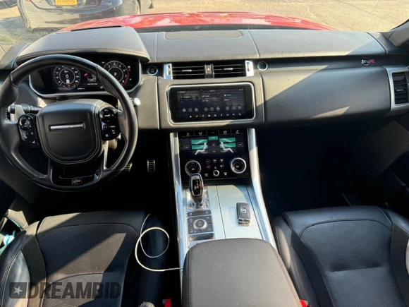 2019 Land Rover Range Rover Sport SVR with VIN SALWZ2SE0KA850057, listed as a Copart auction lot 70148564 with 64,694 mi miles and Clean Title. Bid and sale history available at DreamBid. Image 7.