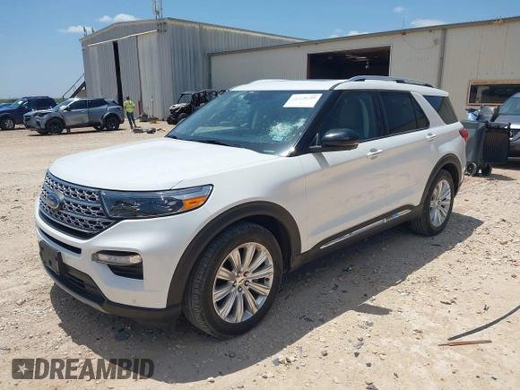 2021 Ford Explorer Limited z VIN 1FMSK7FH3MGA40249, wystawiony jako IAAI lot #42439525 z przebiegiem 35 632 mil mil oraz . Historia ofert i sprzedaży dostępna na DreamBid. Obrazek 2.