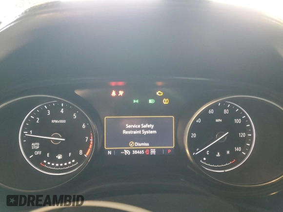 2021 Buick Encore GX Essence with VIN KL4MMGSL5MB150213, listed as a Copart auction lot 51256435 with 38,465 mi miles and Salvage title. Bid and sale history available at DreamBid. Image 9.