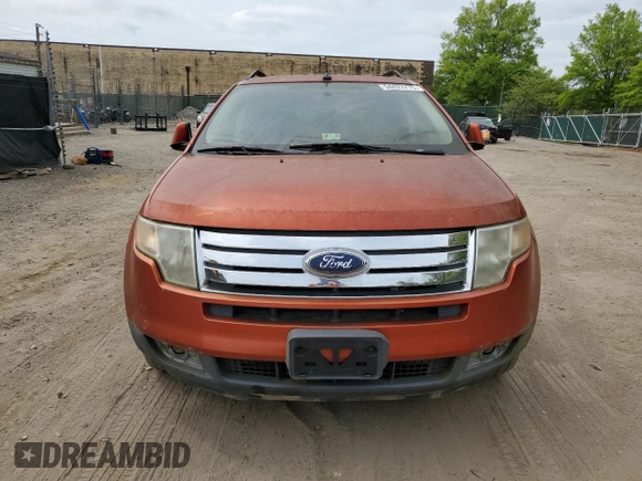 2008 Ford Edge SEL z VIN 2FMDK48C78BA20687, wystawiony jako Copart lot #54423775 z przebiegiem 140 648 mil mil oraz Czysty tytuł • Clean title. Historia ofert i sprzedaży dostępna na DreamBid. Obrazek 5.