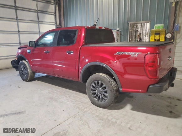 2020 Ford Ranger XL with VIN 1FTER4FHXLLA66526, listed as a Copart auction lot 48497245 with 50,117 mi miles and Salvage Title. Bid and sale history available at carsss.com. Image 2.