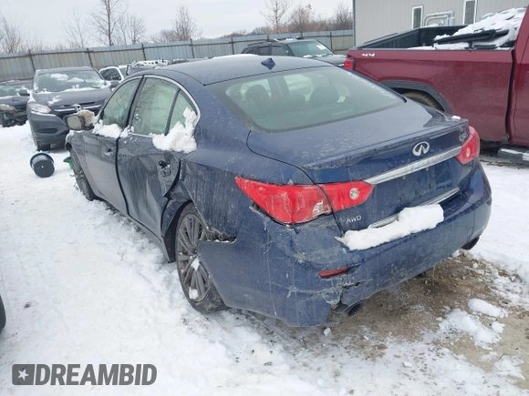 2016 Infiniti Q50 Red Sport 400 с VIN JN1FV7AR9GM452066, выставлен на аукционе IAAI как лот 41271398 с пробегом 95 249 миль миль и . История ставок и продаж доступна на DreamBid. Изображение 3.