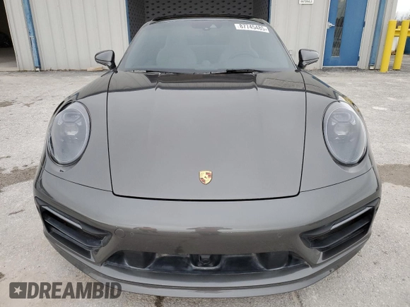 2024 Porsche 911 Carrera S with VIN WP0AB2A98RS219023, listed as a Copart auction lot 87745485 with 0 mi miles and Non Repairable. Bid and sale history available at carsss.com. Image 5.