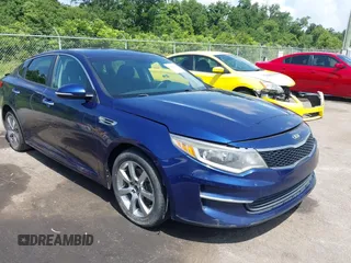 2018 Kia Optima LX with VIN 5XXGT4L30JG230558, listed as a IAAI auction lot 42542472 with 245,067 mi miles and . Bid and sale history available at DreamBid. Image 1.