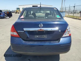 2010 Nissan Versa S with VIN 3N1BC1AP4AL362129, listed as a Copart auction lot 58755525 with 121,878 mi miles and Salvage title. Bid and sale history available at DreamBid. Image 6.