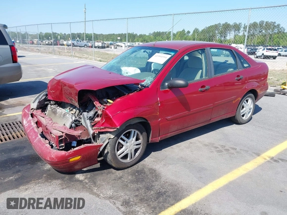 2003 Ford Focus SE with VIN 1FAFP34P93W340236, listed as a IAAI auction lot 41994554 with 92,457 mi miles and . Bid and sale history available at carsss.com. Image 2.