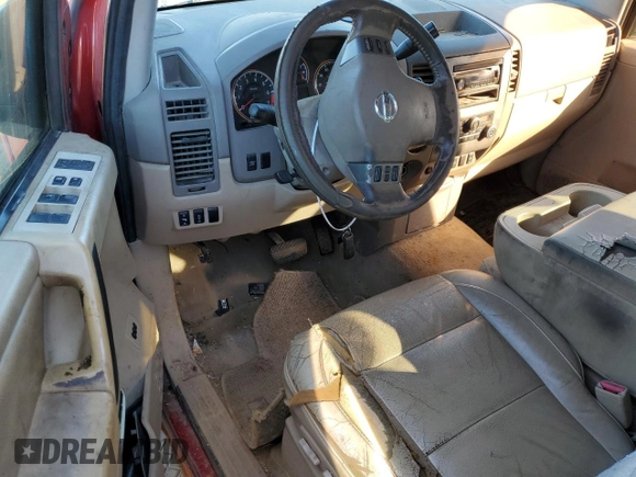 2008 Nissan Titan SE with VIN 1N6BA07D38N333416, listed as a Copart auction lot 81398794 with Not Provided miles and Clean Title. Bid and sale history available at DreamBid. Image 8.