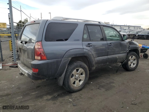 2004 Toyota 4Runner Limited with VIN JTEBU17R540053883, listed as a Copart auction lot 84718694 with 243,820 mi miles and Salvage Title. Bid and sale history available at carsss.com. Image 3.