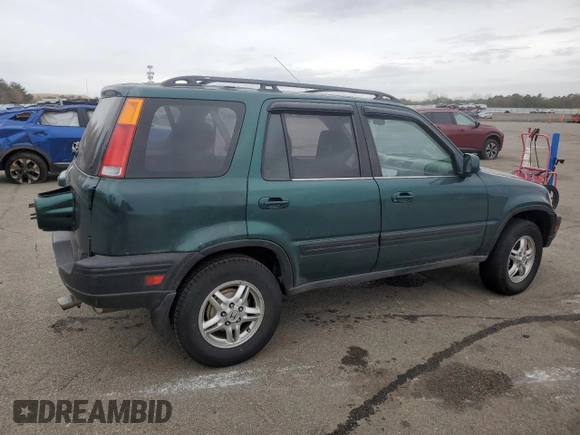 1999 Honda CR-V EX with VIN JHLRD1861XC012468, listed as a Copart auction lot 47765225 with 160,224 mi miles and Salvage Title. Bid and sale history available at carsss.com. Image 3.