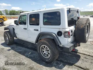 2021 Jeep Wrangler Unlimited Rubicon with VIN 1C4HJXFN6MW685250, listed as a Copart auction lot 55730915 with 48,049 mi miles and Salvage Title. Bid and sale history available at carsss.com. Image 2.