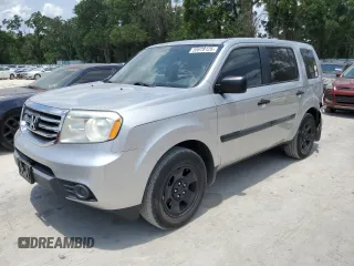 2013 Honda Pilot LX with VIN 5FNYF3H2XDB002273, listed as a Copart auction lot 55978125 with 120,695 mi miles and Salvage title. Bid and sale history available at DreamBid. Image 1.