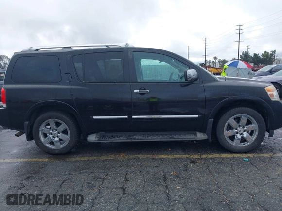 2011 Nissan Armada SV with VIN 5N1AA0ND5BN600138, listed as a IAAI auction lot 41535623 with 218,533 mi miles and . Bid and sale history available at DreamBid. Image 14.