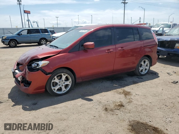 2010 Mazda 5 Sport z VIN JM1CR2W37A0360092, wystawiony jako Copart lot #60802565 z przebiegiem 149 549 mil mil oraz Szkoda całkowita • Salvage title. Historia ofert i sprzedaży dostępna na DreamBid. Obrazek 1.