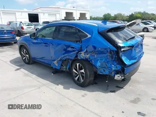 2019 Lexus NX with VIN JTJYARBZ8K2150393, listed as a IAAI auction lot 41917660 with 87,728 mi miles. Bid and sale history available at carsss.com. Image 3.
