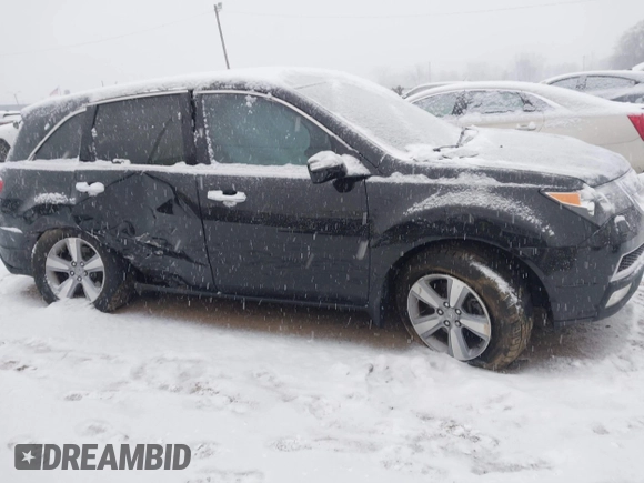 2013 Acura MDX with VIN 2HNYD2H29DH000387, listed as a IAAI auction lot 41290346 with 117,119 mi miles. Bid and sale history available at carsss.com. Image 14.