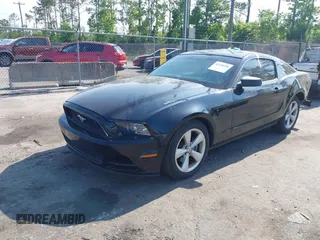 2014 Ford Mustang V6 with VIN 1ZVBP8AM4E5228370, listed as a IAAI auction lot 42130306 with 113,015 mi miles. Bid and sale history available at carsss.com. Image 18.