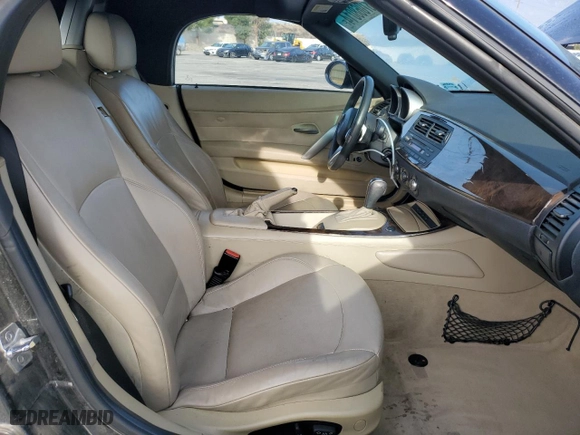2007 BMW Z4 3.0si with VIN 4USBU535X7LX02993, listed as a Copart auction lot 87068014 with NaN miles and Salvage Title. Bid and sale history available at carsss.com. Image 10.