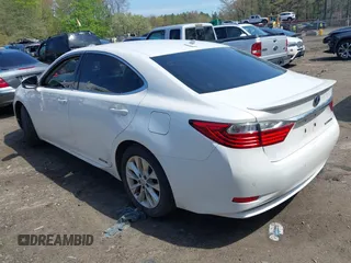 2013 Lexus ES 300h Hybrid with VIN JTHBW1GG1D2038698, listed as a IAAI auction lot 42173883 with 253,281 mi miles. Bid and sale history available at carsss.com. Image 3.
