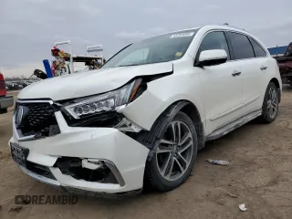2017 Acura MDX Advance z VIN 5FRYD4H94HB011600, wystawiony jako Copart lot #43764095 z przebiegiem 115 368 mil mil oraz Czysty tytuł • Clean title. Historia ofert i sprzedaży dostępna na DreamBid. Obrazek 1.
