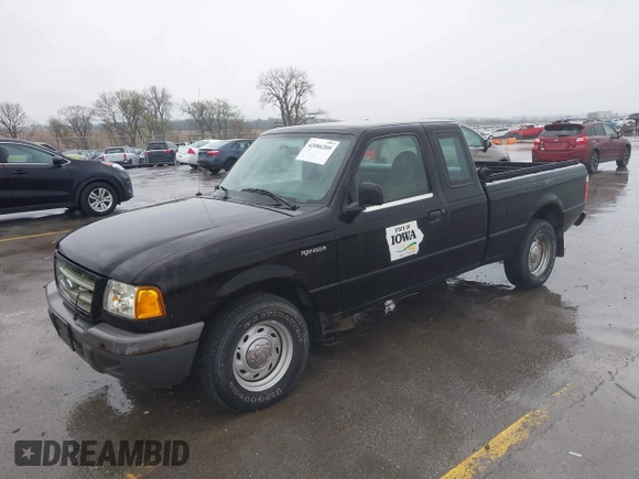 2001 Ford Ranger XL with VIN 1FTYR14V11PB63009, listed as a IAAI auction lot 42086209 with 26,607 mi miles. Bid and sale history available at carsss.com. Image 2.