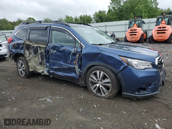 2021 Subaru Ascent Touring with VIN 4S4WMARD9M3405414, listed as a Copart auction lot 58504645 with 48,640 mi miles and Salvage title. Bid and sale history available at DreamBid. Image 4.