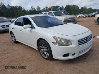 2014 Nissan Maxima S with VIN 1N4AA5AP8EC440389, listed as a IAAI auction lot 41918551 with 216,891 mi miles and . Bid and sale history available at DreamBid. Image 1.