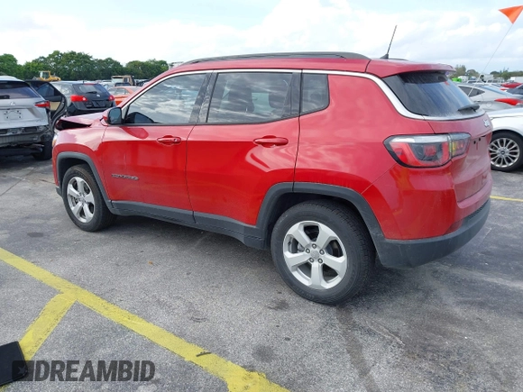 2018 Jeep Compass Latitude with VIN 3C4NJCBB1JT469511, listed as a IAAI auction lot 41609600 with 44,985 mi miles and . Bid and sale history available at carsss.com. Image 3.