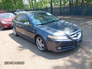 2007 Acura TL with VIN 19UUA66237A030478, listed as a IAAI auction lot 42168613 with 293,702 mi miles. Bid and sale history available at carsss.com. Image 1.
