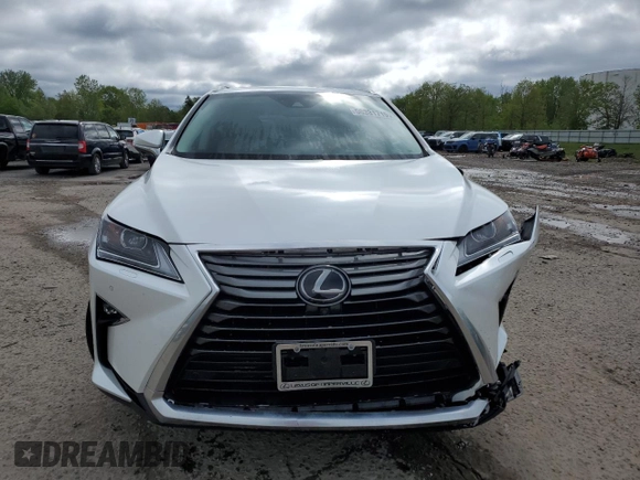 2019 Lexus RX 350 z VIN 2T2BZMCA9KC180173, wystawiony jako Copart lot #56331715 z przebiegiem 43 745 mil mil oraz Szkoda całkowita • Salvage title. Historia ofert i sprzedaży dostępna na DreamBid. Obrazek 5.