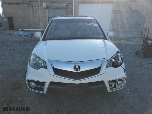 2010 Acura RDX Tech Pkg with VIN 5J8TB2H53AA000154, listed as a Copart auction lot 86106614 with 0 mi miles and Salvage Title. Bid and sale history available at carsss.com. Image 5.