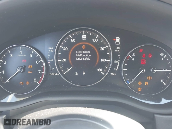2022 Mazda CX-30 S Premium with VIN 3MVDMBDL6NM407913, listed as a IAAI auction lot 42359860 with 35,804 mi miles and . Bid and sale history available at DreamBid. Image 7.