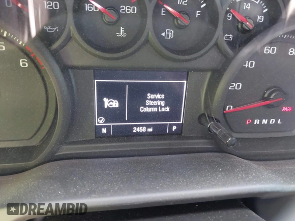2025 Chevrolet Silverado 1500 Custom with VIN 1GCPABEK2SZ132029, listed as a IAAI auction lot 42279571 with 2,458 mi miles and . Bid and sale history available at DreamBid. Image 15.