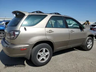 2002 Lexus RX 300 with VIN JTJGF10U220134577, listed as a Copart auction lot 61478865 with 162,872 mi miles and Salvage title. Bid and sale history available at DreamBid. Image 3.