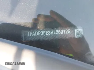 2017 Ford Focus SE с VIN 1FADP3FE3HL269725, выставлен на аукционе IAAI как лот 42862938 с пробегом 56 720 миль миль и . История ставок и продаж доступна на DreamBid. Изображение 9.