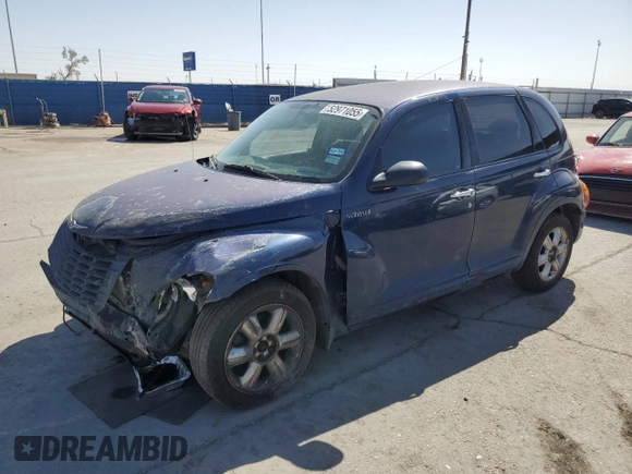 2003 Chrysler PT Cruiser Touring with VIN 3C4FY58BX3T624496, listed as a Copart auction lot 52971055 with 128,608 mi miles and Salvage Title. Bid and sale history available at carsss.com. Image 1.