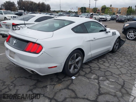 2016 Ford Mustang V6 with VIN 1FA6P8AM2G5292940, listed as a IAAI auction lot 41530716 with 96,876 mi miles and . Bid and sale history available at carsss.com. Image 4.